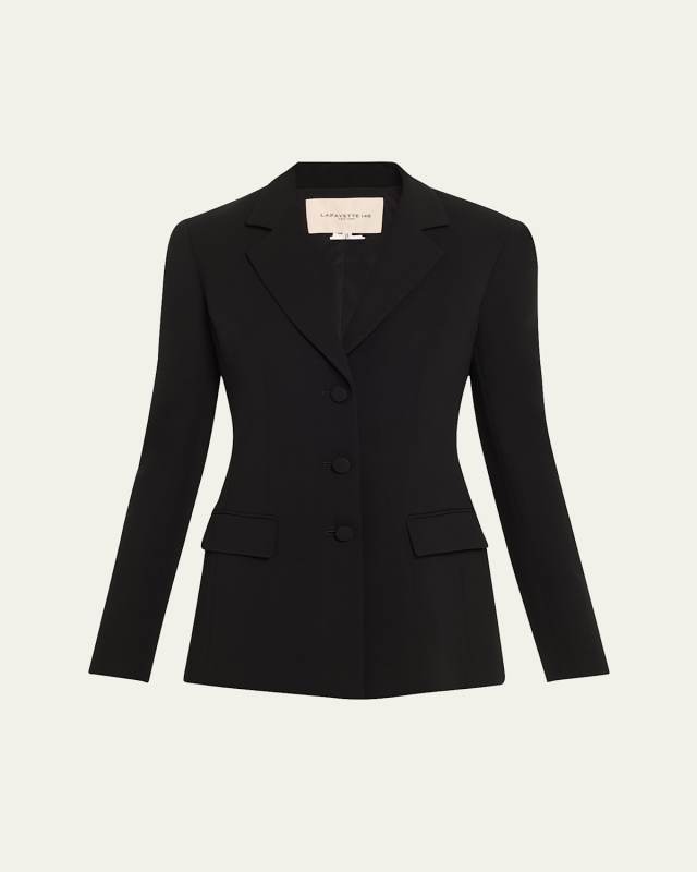 Single-Breasted Tailored Blazer